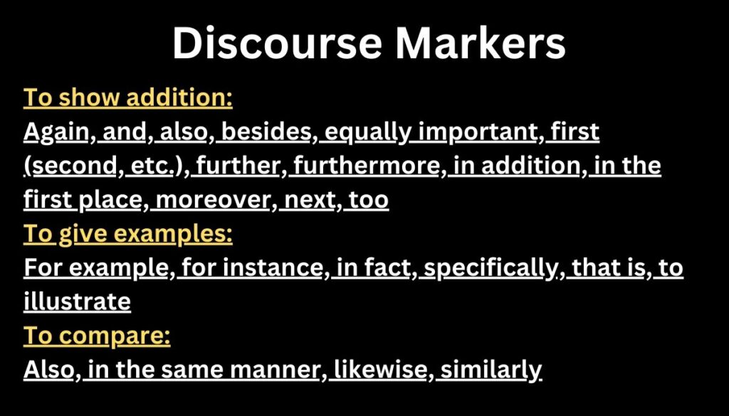 Discourse Markers