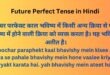 Future Perfect Tense in Hindi