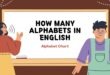 How many Alphabets in English