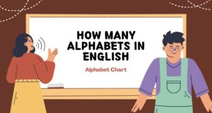 How many Alphabets in English