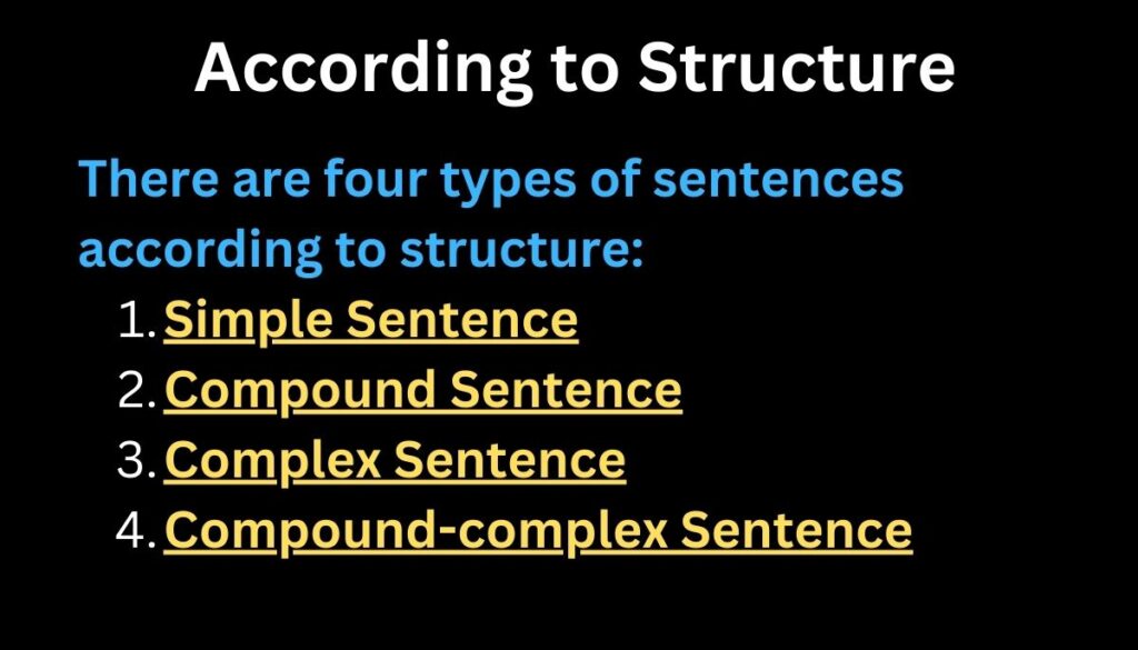 Kinds of sentences worksheet