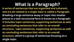 Paragraph Writing Practice