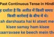 Past Continuous Tense in Hindi