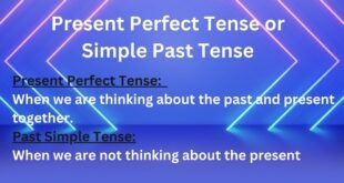 Present perfect tense or simple past tense