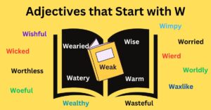 Adjectives that Start with W