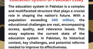 Education System in Pakistan Essay