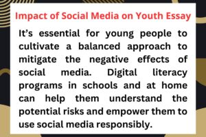 Impact of Social Media on Youth Essay