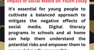 Impact of Social Media on Youth Essay