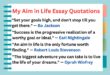 My Aim in Life Essay Quotations